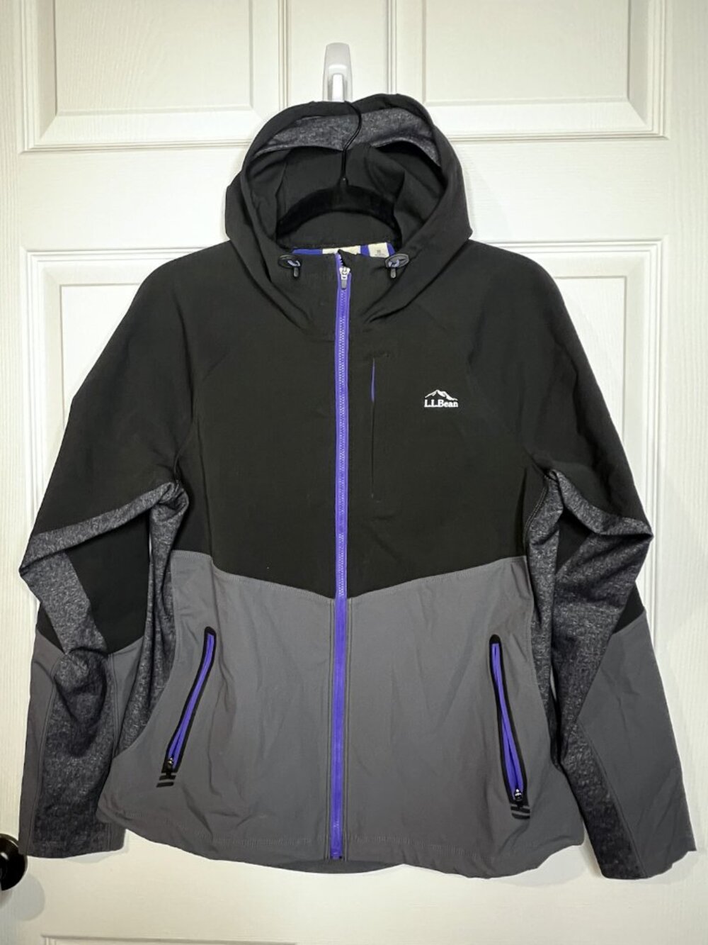 L.L. Bean Cordura Performance Jacket Hooded Outdoor Hiking Medium